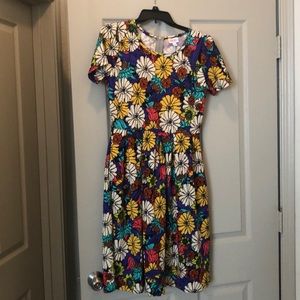 NWOT Bold Floral Amelia dress